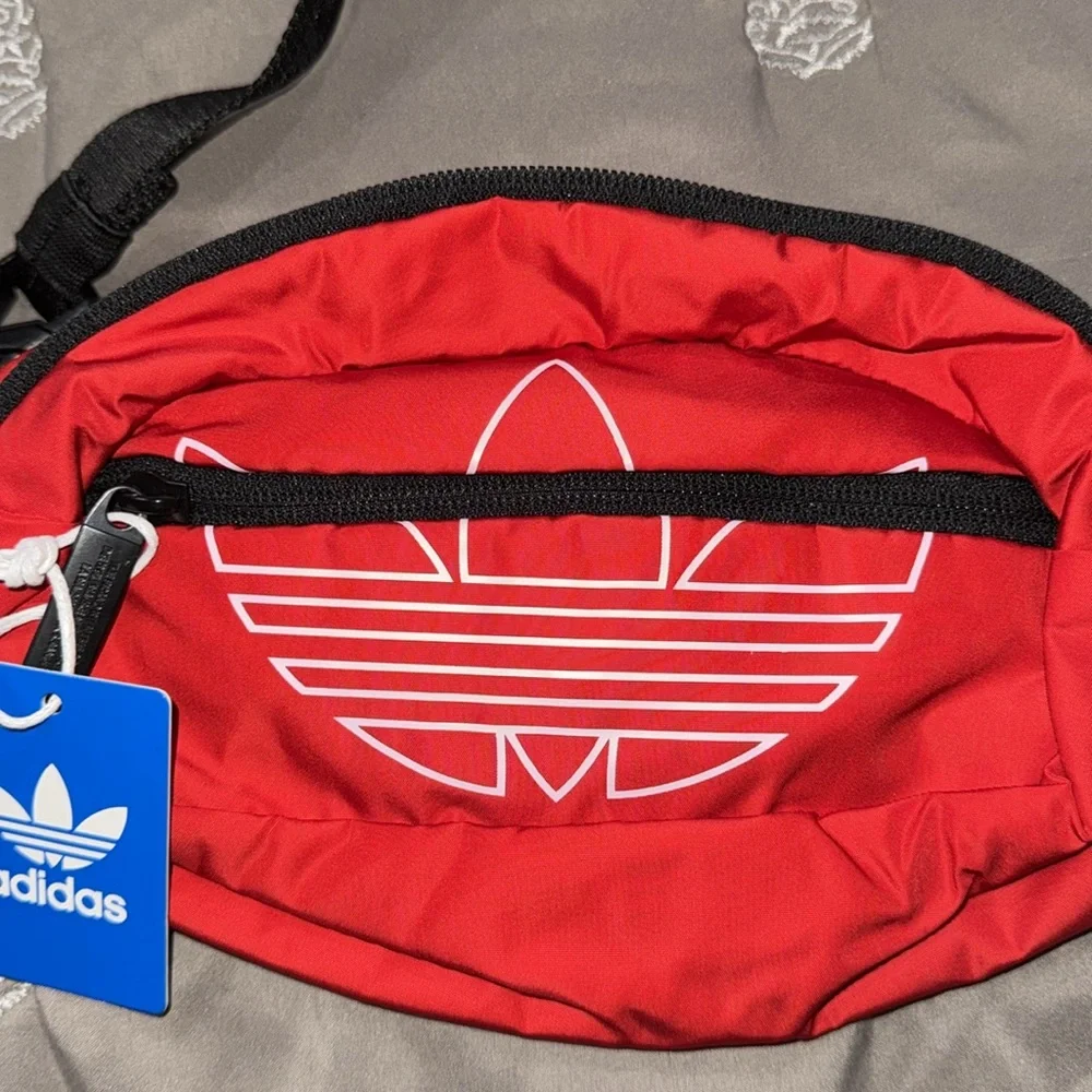NWT Adidas National Waist Pack Fanny Pack Red